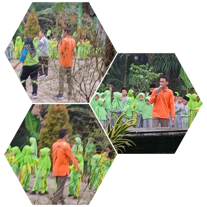 Waka kesiswaan Min 2 Muaro Jambi Siapkan  Peserta senam