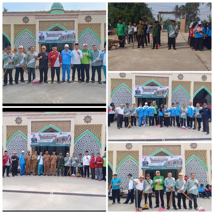 Guru MIN 2 Muaro Jambi Ikuti sesi photo Bersama Setelah  Gebermas 