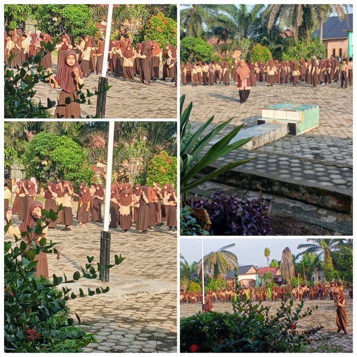 Wakil Kepala Kurikulum MIN 2 Muaro Jambi Dampingi Senam Sehat Wakil Kepala Kurikulum MIN 2 Muaro Jambi Dampingi Senam Sehat