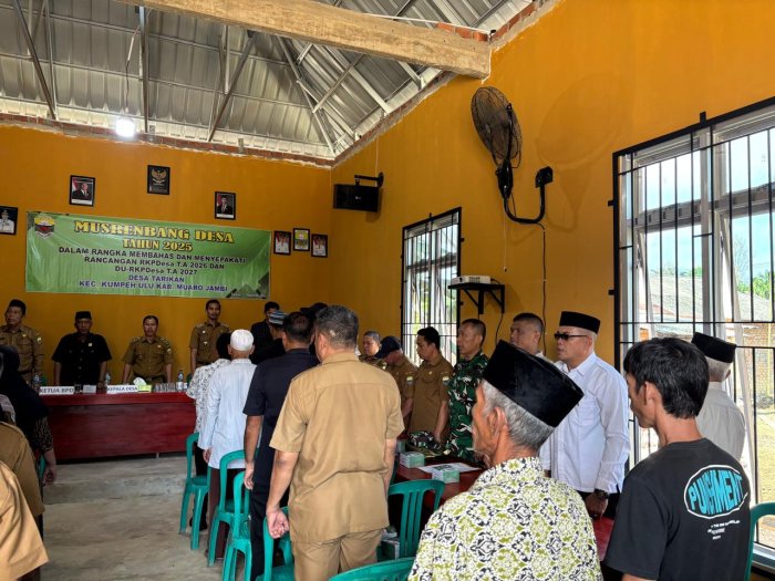 Kepala MIN 2 Muaro Jambi Ikuti Musrenbang di Tarikan