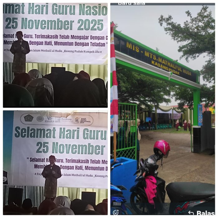 Ketua Pokjawas Jambi Apresiasi Guru di Hari Guru ke-80