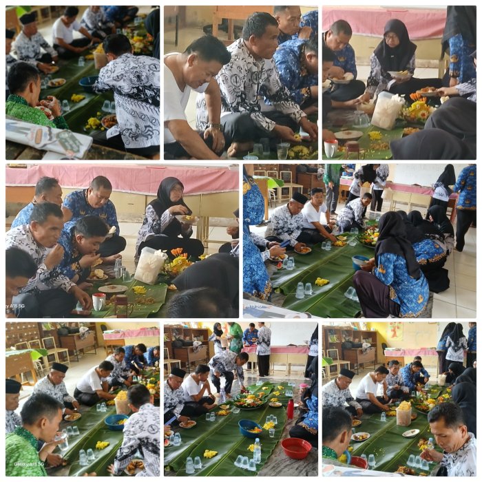 Majelis Guru Dan Staf Min 2 Muaro Jambi Makan Bersama Meriahkan Hari Guru ke-80 
