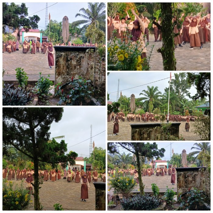 Min 2 Muaro Jambi Gelar Senam Sehat Bersama