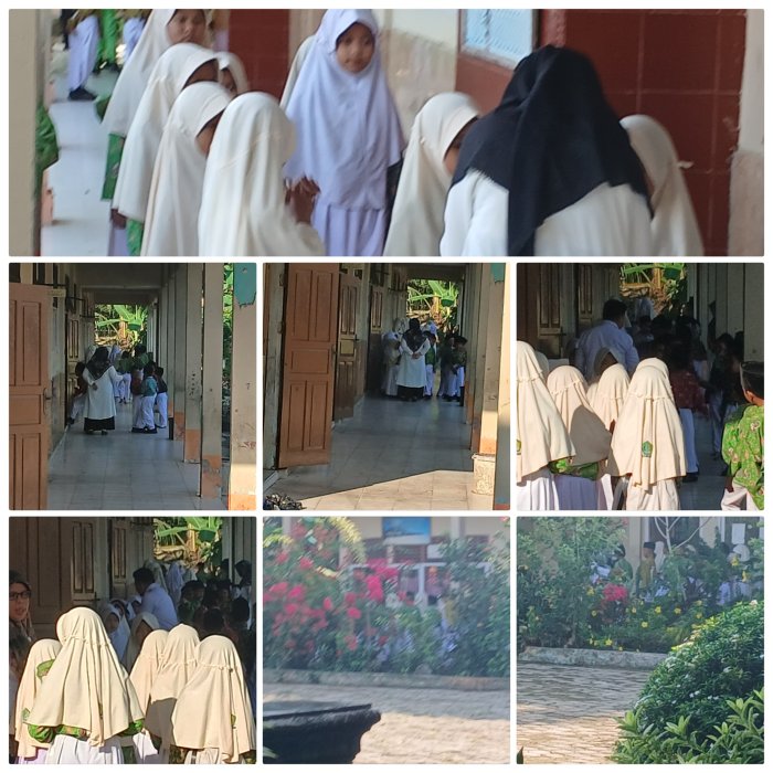 Siswa MIN 2 Tarikan Rutin Baca Surat Pendek Setiap Pagi