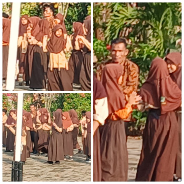 Senam di MIN 2 Muaro Jambi Tingkatkan Semangat Siswa Sebelum Belajar