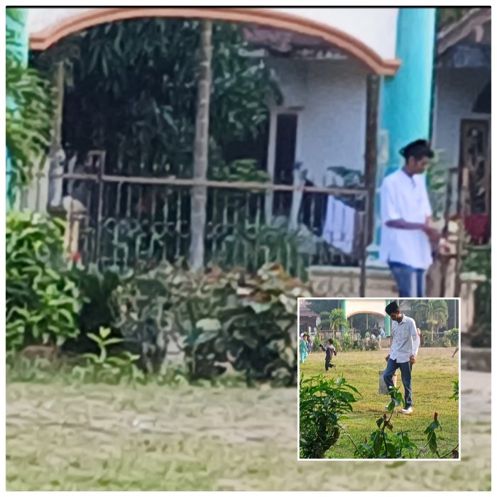 Satpam Outsourcing MIN 2 Muaro Jambi Jalankan Peran diwaktu luang