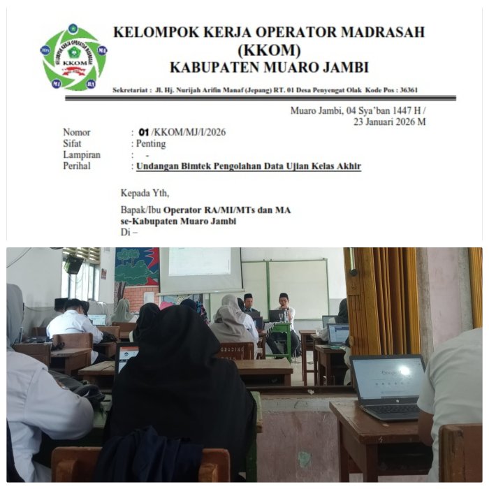 Nanda Silvia Operator Min 2 Muaro Jambi Ikuti Bimtek Operator Madrasah Muaro Jambi