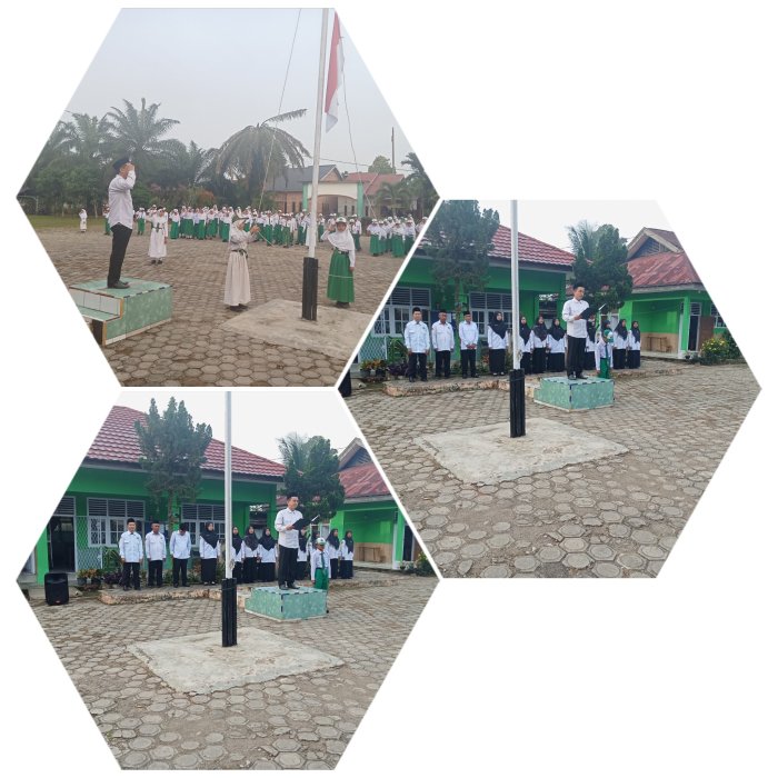 Jauharul Anwar Pimpin Upacara di MIN 2 Muaro Jambi