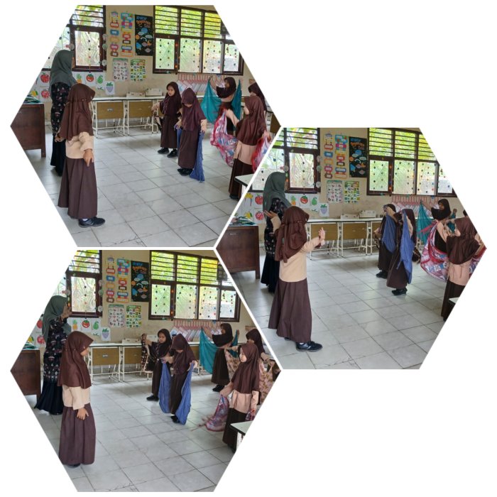 Yerlina Bimbing Siswa Kelas 1B Latihan Tari Pohon Cemara Yerlina Bimbing Siswa Kelas 1B Latihan Tari Pohon Cemara