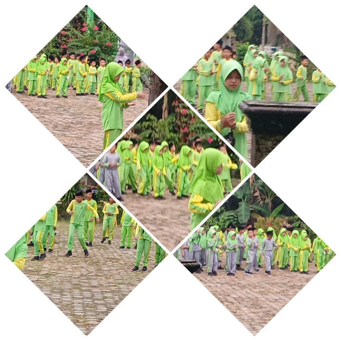 Siswa MIN 2 Muaro Jambi Antusias Ikuti Senam Jago Negeri