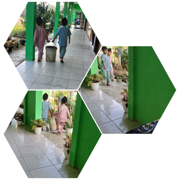 Siswa MIN 2 Muaro Jambi Jaga Kebersihan Saat Puasa