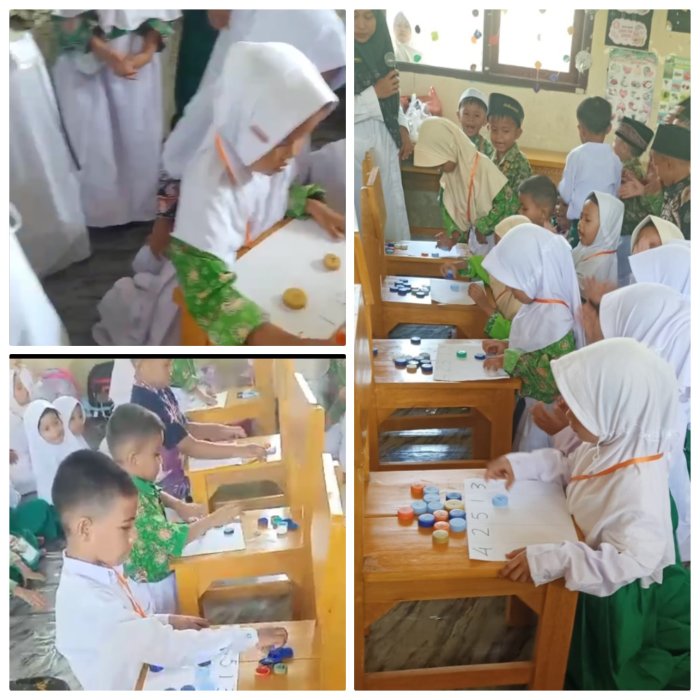 Peserta Matamuda MIN 2 Muaro Jambi Gelar Lomba Kreatif di MPLS