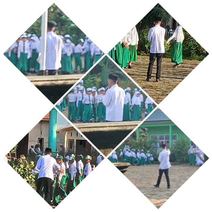 MIN 2 Muaro Jambi Siapkan Upacara untuk Latih Disiplin Siswa