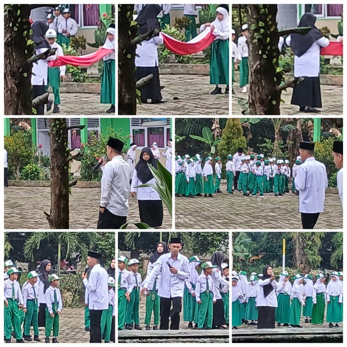 MIN 2 Muaro Jambi Latih Siswa Kelas 4 Jadi Petugas Upacara MIN 2 Muaro Jambi Latih Siswa Kelas 4 Jadi Petugas Upacara