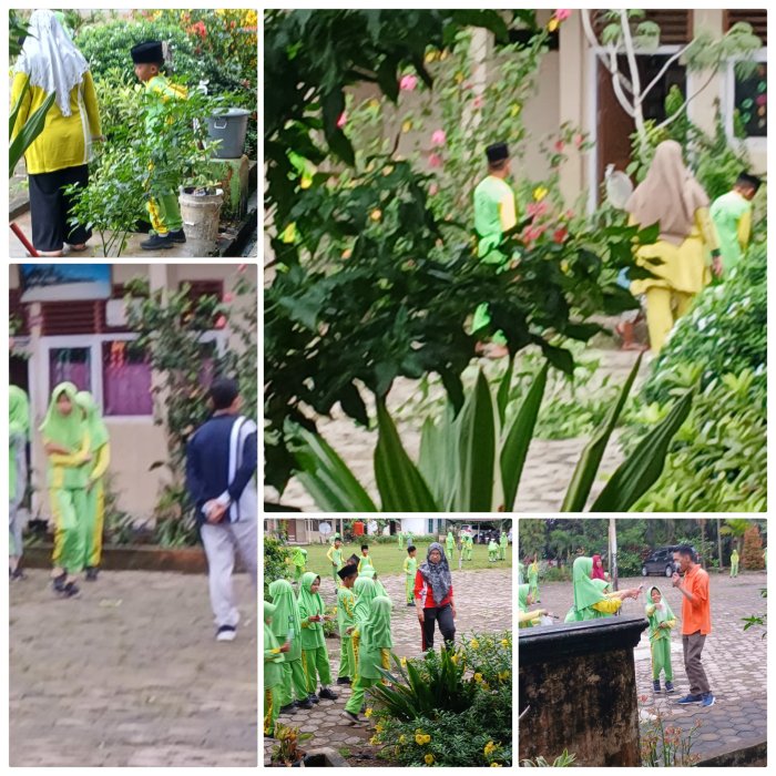 Guru dan Siswa Desa Tarikan Gelar Aksi Peduli Lingkungan Guru dan Siswa Desa Tarikan Gelar Aksi Peduli Lingkungan