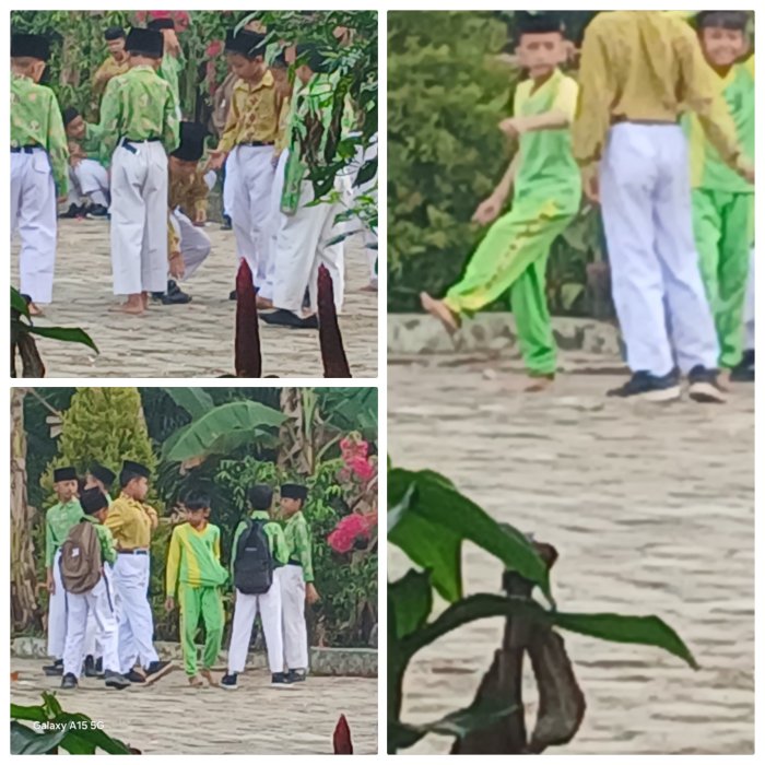 Rutinitas Pagi Bangun Disiplin Siswa MIN 2 Muaro Jambi