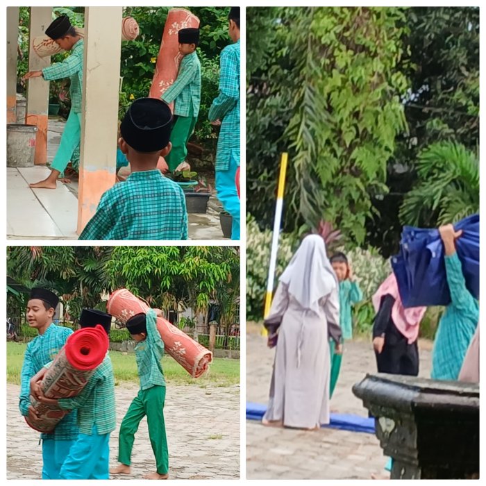 Guru dan Siswa MIN 2 Muaro Jambi Gelar Aksi Bersih Kelas Guru dan Siswa MIN 2 Muaro Jambi Gelar Aksi Bersih Kelas