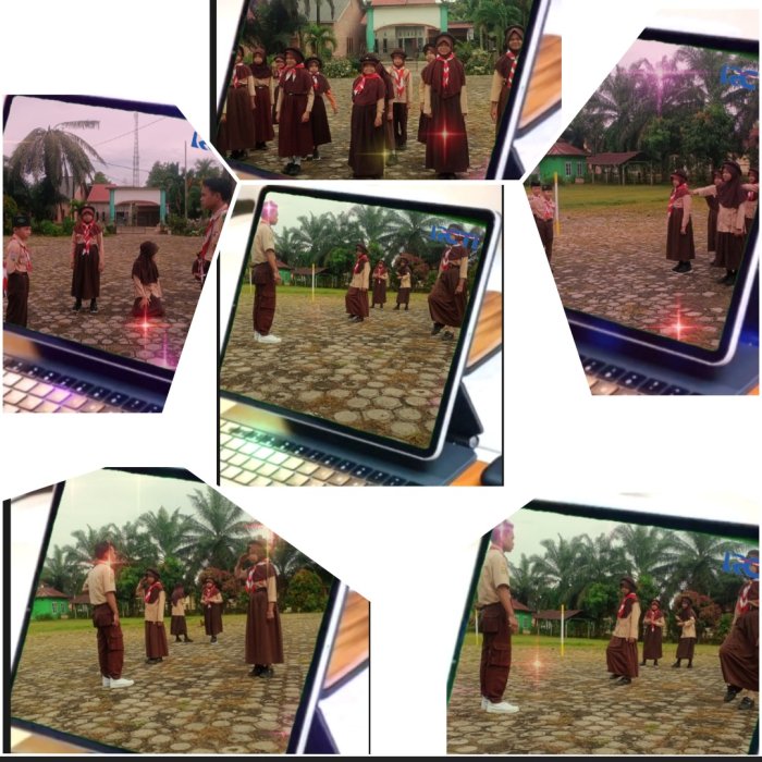 Latihan Pramuka Gudep 503-504 Tingkatkan Disiplin dan Kemandirian Siswa