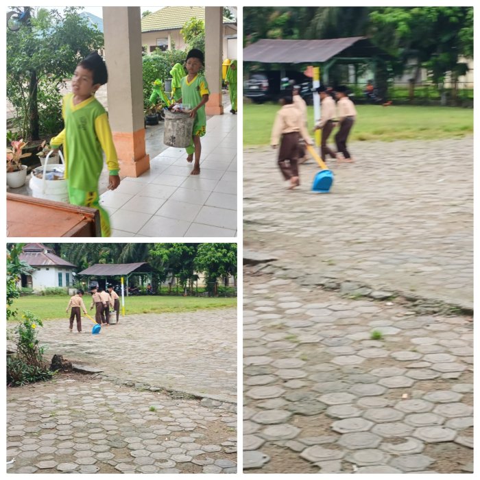 Empat Siswa MIN 2 Muaro Jambi Aktif Belajar di Madrasah