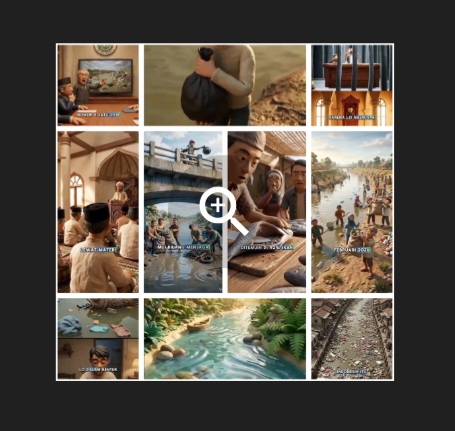 Lewat Media Sosial MIN 2 Muaro Jambi Edukasi Larangan Buang Sampah di Sekitar Sungai