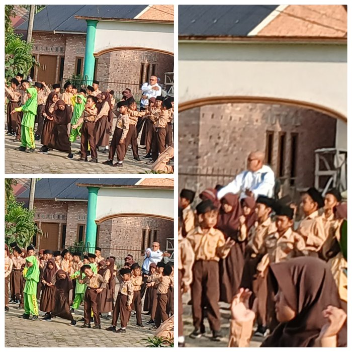 Kepala MIN 2 Muaro Jambi Ikut Senam Pagi Bersama Siswa Kepala MIN 2 Muaro Jambi Ikut Senam Pagi Bersama Siswa
