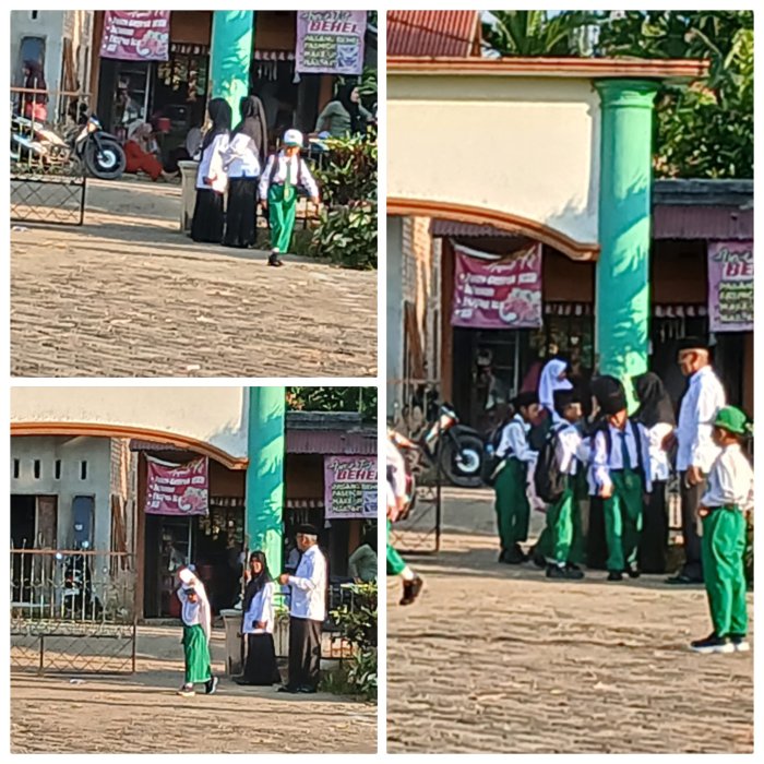 Guru dan Staf MIN 2 Muaro Jambi Sambut Siswa Setiap Senin Pagi Guru dan Staf MIN 2 Muaro Jambi Sambut Siswa Setiap Senin Pagi