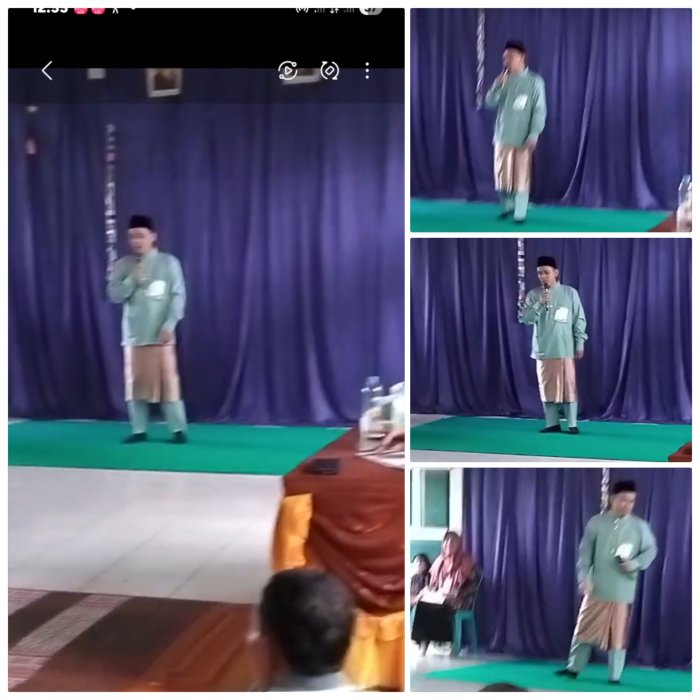 Jauharul Guru MIN 2 Muaro Jambi Memukau di Lomba Lagu Melayu