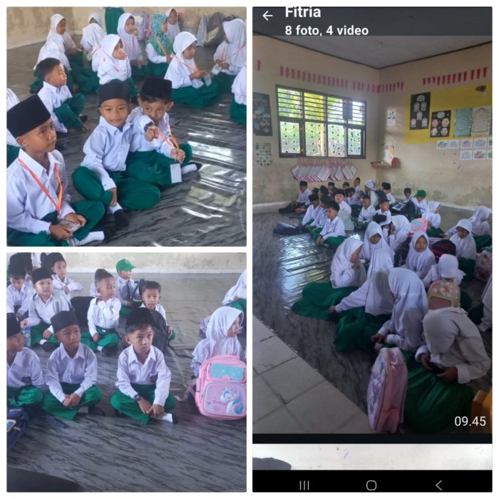 Peserta Masa Taaruf Murid Madrasah Antusias Ikuti MPLS di MIN 2 Muaro Jambi