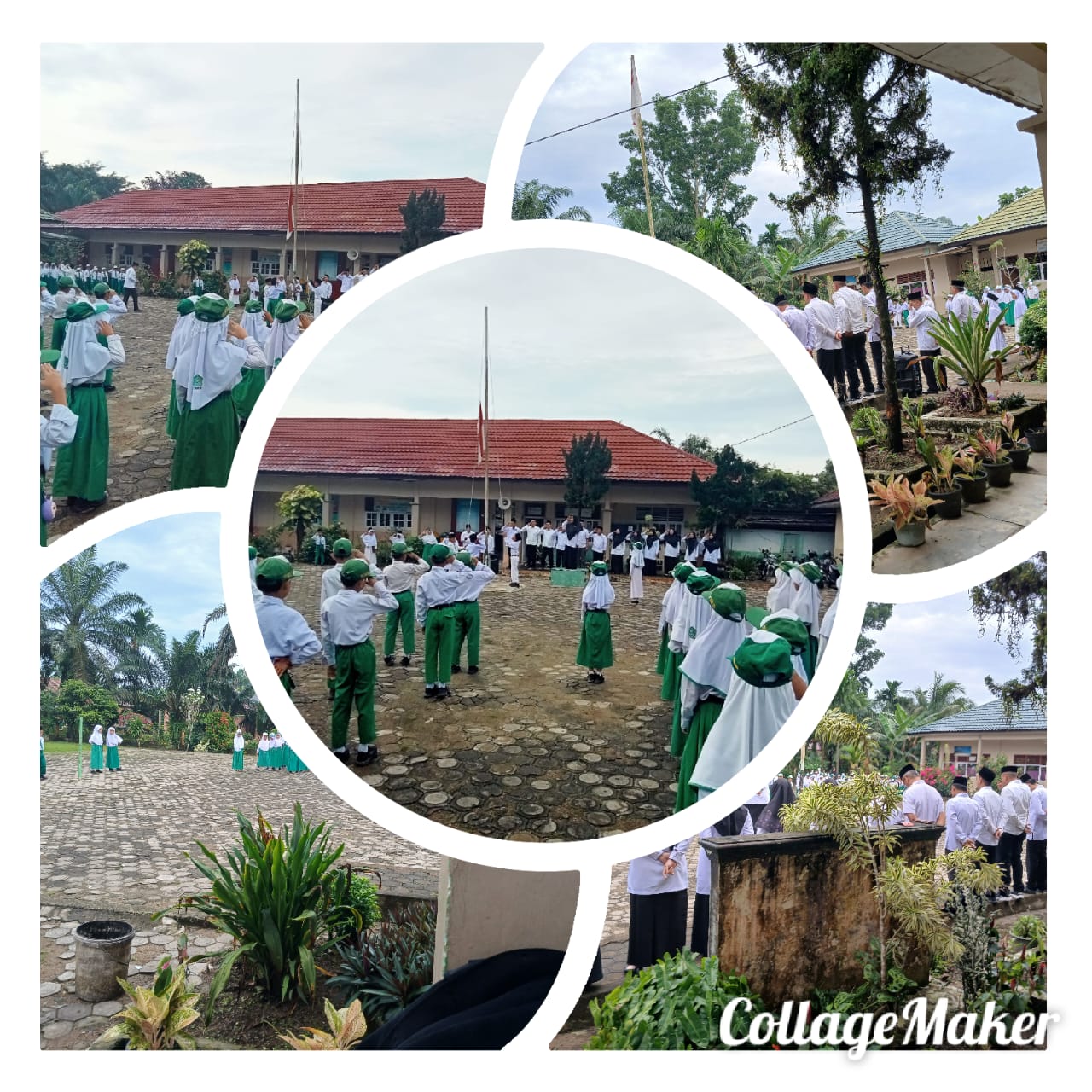 UPACARA MIN 2 MUARO JAMBI JADI DASAR DISIPLIN BAGI PEMBELAJARAN SISWA