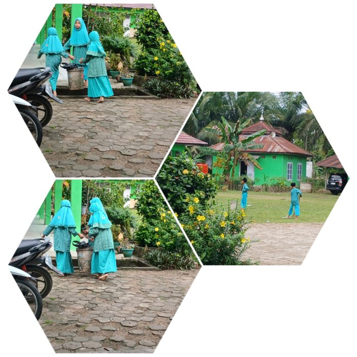 MIN 2 Muaro Jambi Gelar Jumat Bersih Sambut Kegiatan Yasinan