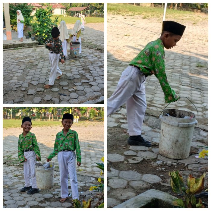 Siswa MIN 2 Muaro Jambi Inisiasi Gerakan Bersih Sekolah Siswa MIN 2 Muaro Jambi Inisiasi Gerakan Bersih Sekolah
