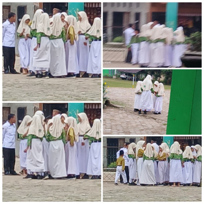 MIN 2 Muaro Jambi Latih Komunikasi Siswa Sebelum Pelajaran