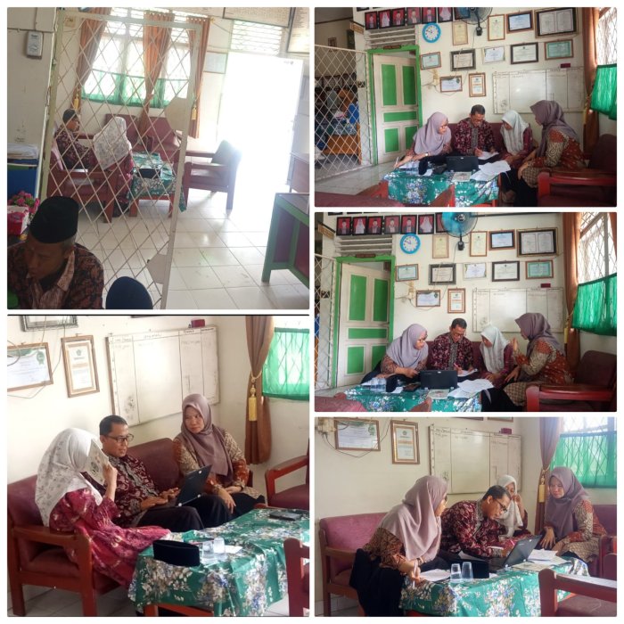 Tim Persiapan MIN 2 Muaro Jambi Dapat Bimbingan Akreditasi dari Dr,Muhammad Sidiq.