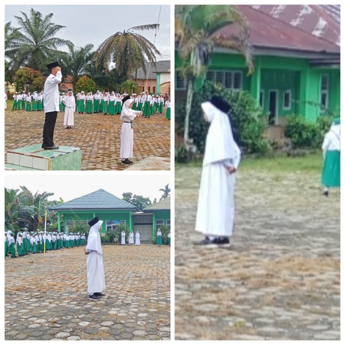 Azahwa Maharani Pimpin Upacara Bendera di MIN 2 Muaro Jambi Azahwa Maharani Pimpin Upacara Bendera di MIN 2 Muaro Jambi