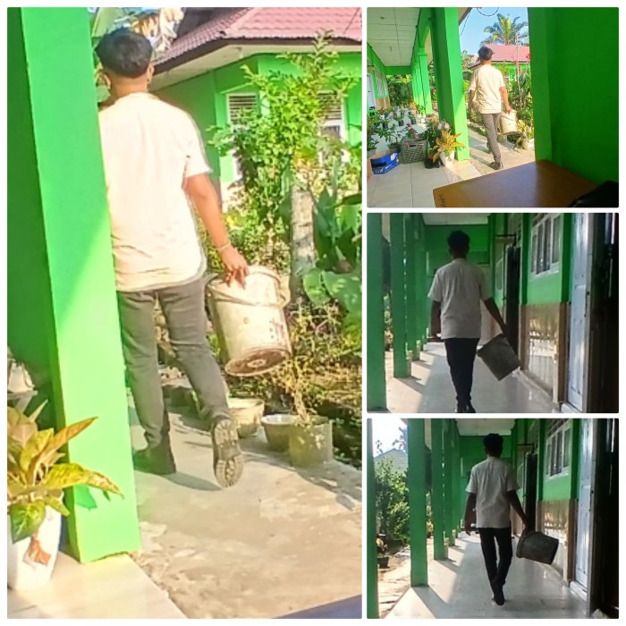 Petugas Kebersihan Berperan Penting di MIN 2 Muaro Jambi Petugas Kebersihan Berperan Penting di MIN 2 Muaro Jambi