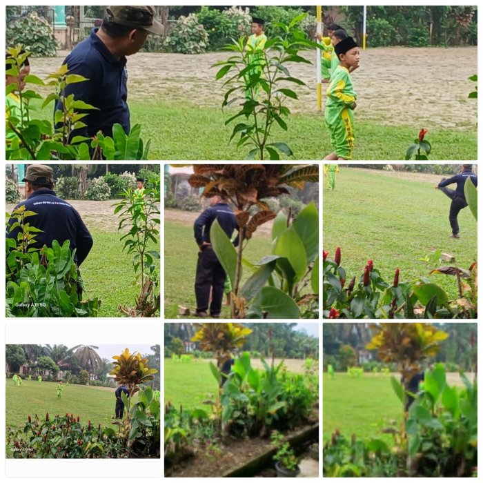 Askuri Bimbing Siswa MIN 2 Muaro Jambi Belajar di Alam Terbuka Askuri Bimbing Siswa MIN 2 Muaro Jambi Belajar di Alam Terbuka