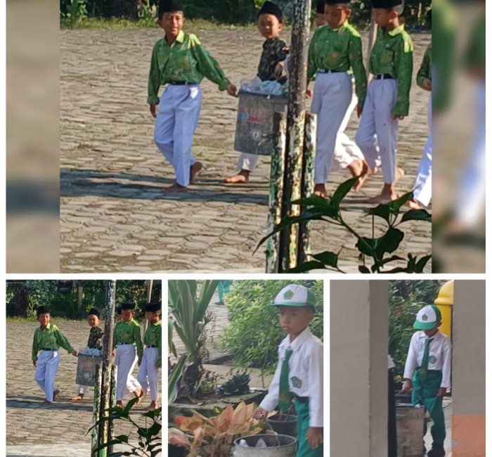 Siswa MIN 2 Muaro Jambi Terapkan Program Kebersihan