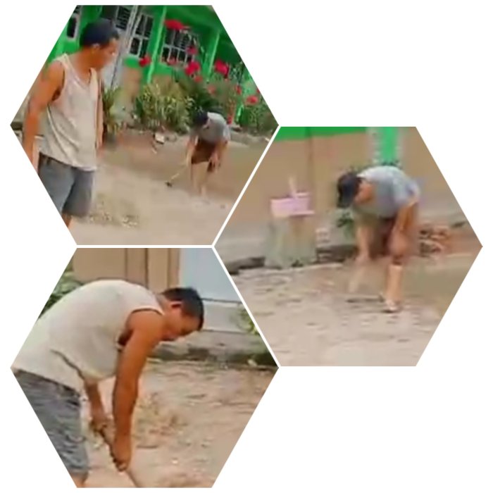 Dua Guru Min 2 Muaro Jambi Bersih Rumput Batu Komblok Dua Guru Min 2 Muaro Jambi Bersih Rumput Batu Komblok