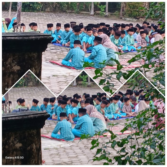 Siswa Kelas 5A Pimpin Pembacaan Yasin di MIN 2 Muaro Jambi