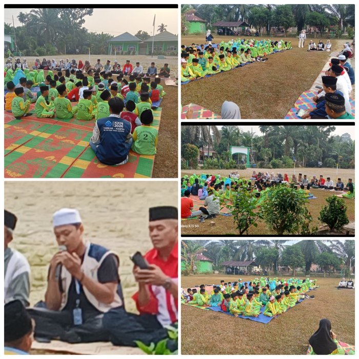 MIN 2 Muaro Jambi Gelar Yasinan Bersama Mahasiswa UIN STS Jambi